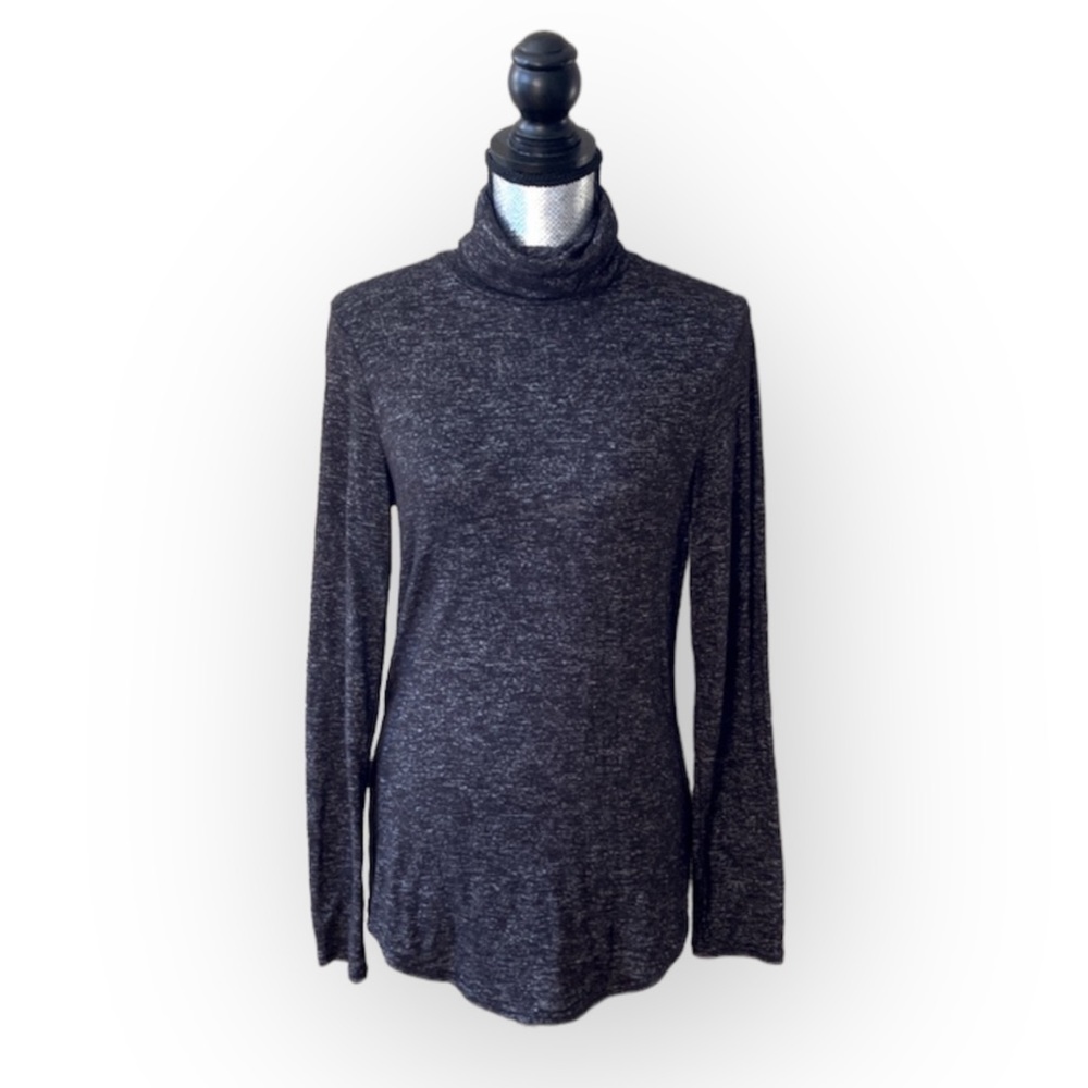 𝅺𝅺⭐️2 FOR $20⭐️ BLEU GREY Cowl neck long sleeve top Small
